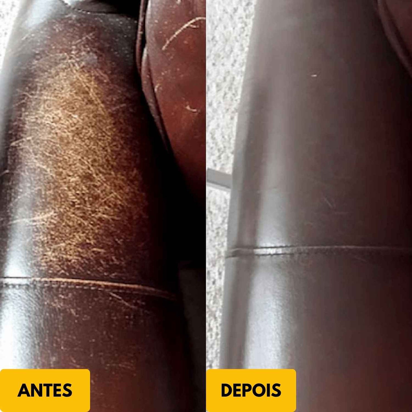 RENOVACOURO™ – Cera Reparadora, Protetora e Renovadora para Couro, Duradoura e Eficaz