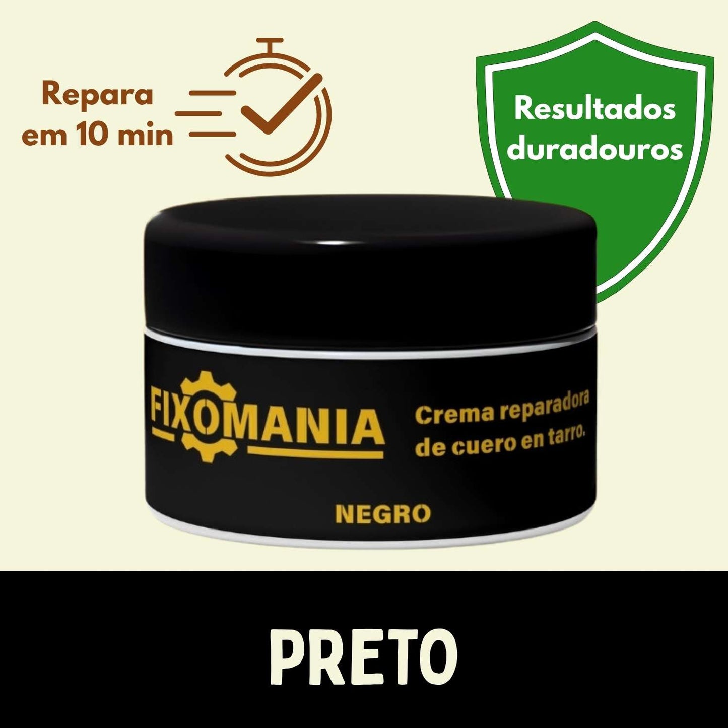 COUROPRO™ – Creme Reparador de Couro em Frasco com Resultados Profissionais