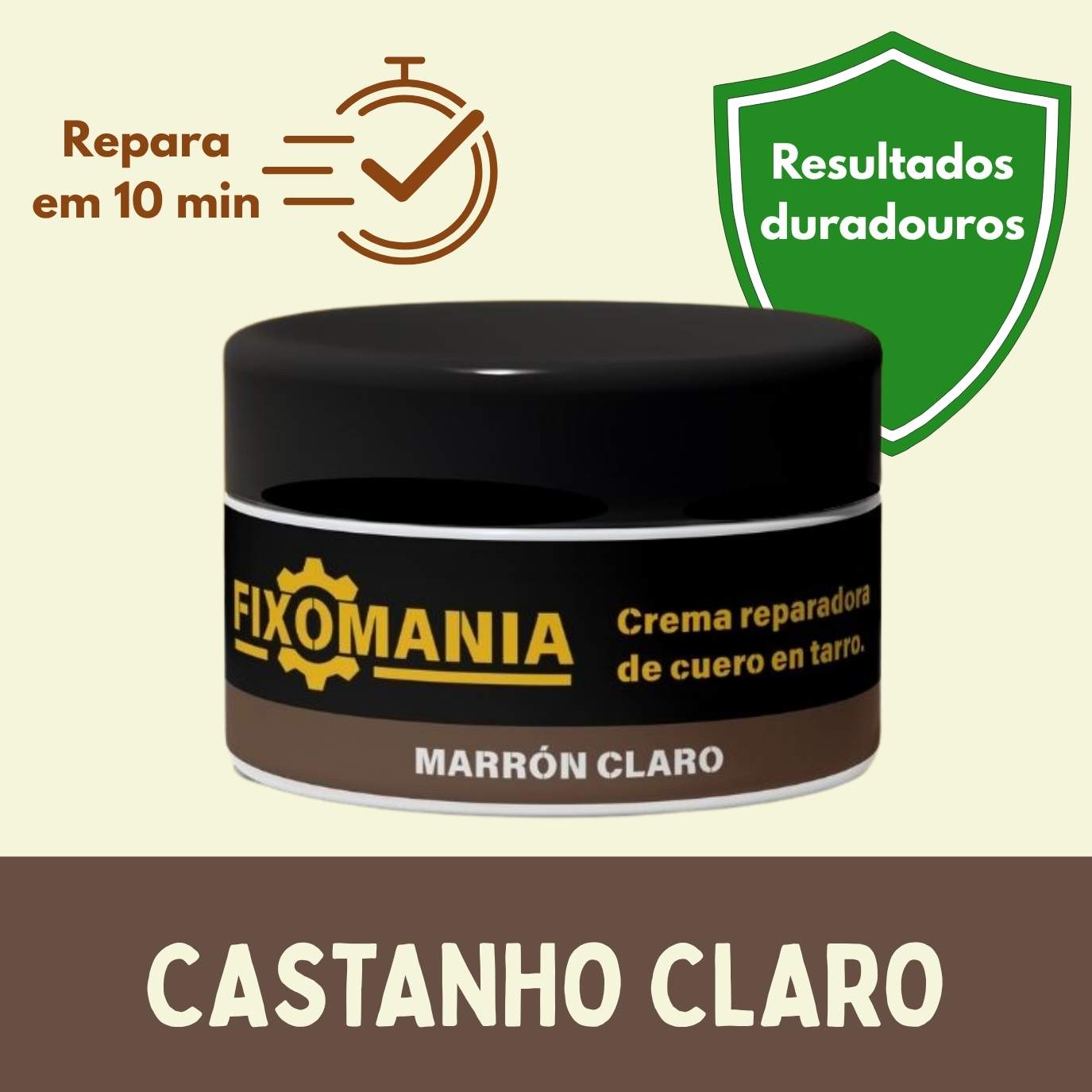 COUROPRO™ – Creme Reparador de Couro em Frasco com Resultados Profissionais
