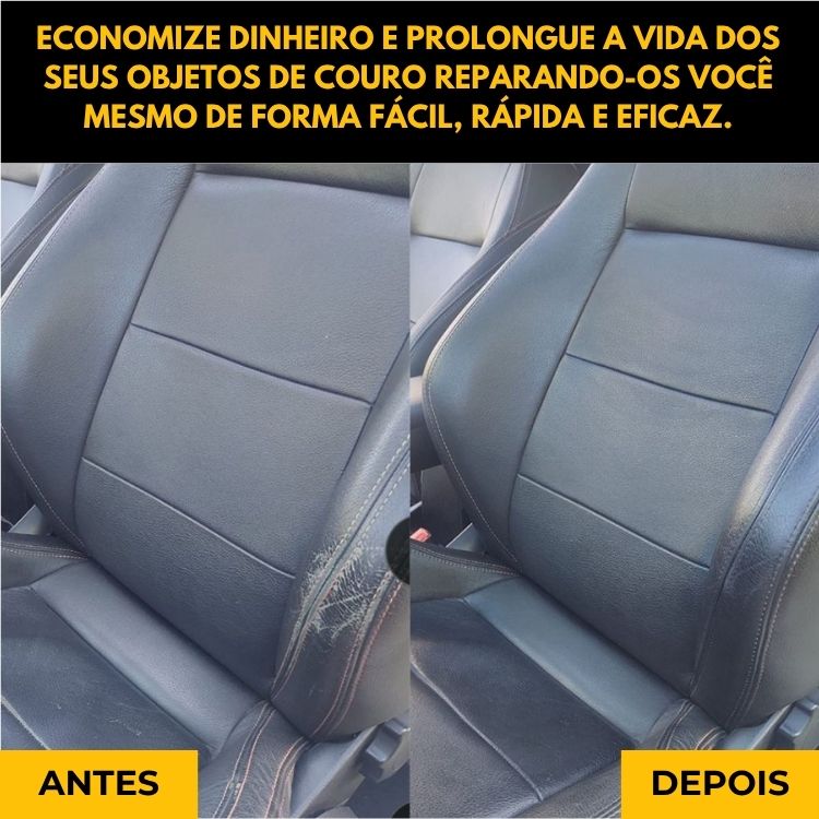 COUROPRO™ – Creme Reparador de Couro em Frasco com Resultados Profissionais