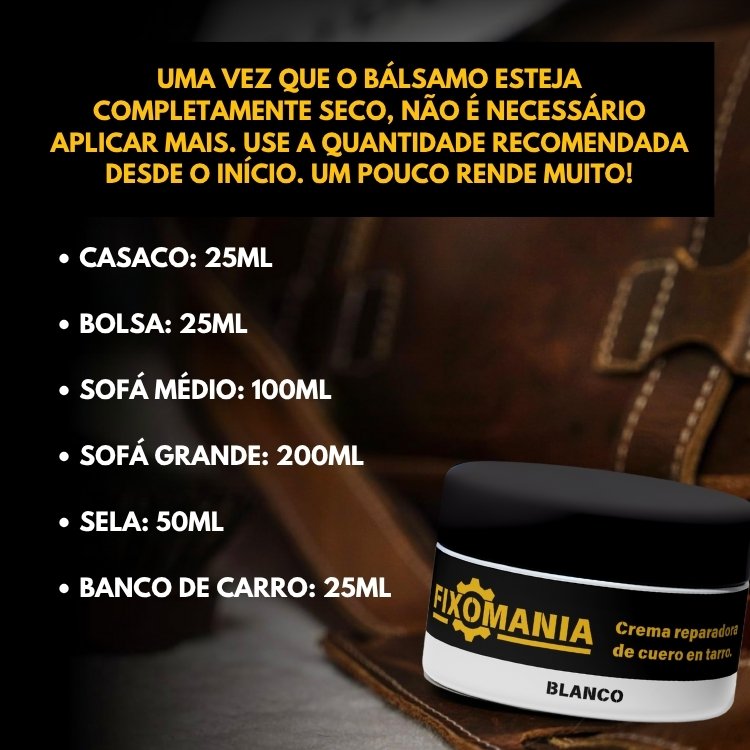 COUROPRO™ – Creme Reparador de Couro em Frasco com Resultados Profissionais