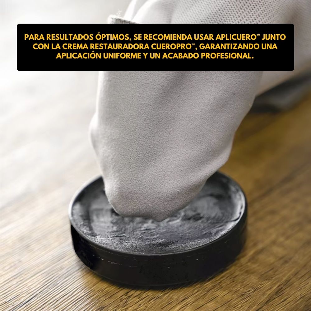 APPLICA ™ - Aplicador de microfibra para gel de restauração de couro