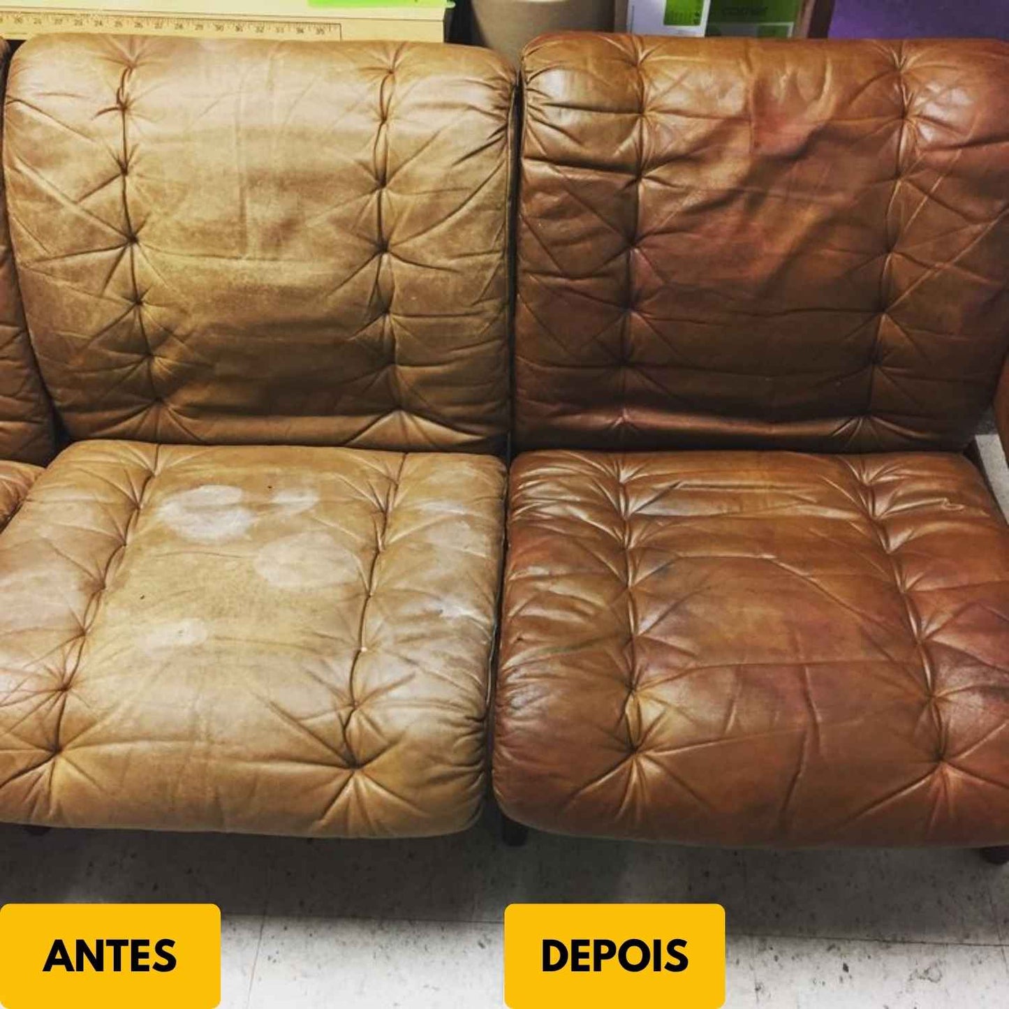 RENOVACOURO™ – Cera Reparadora, Protetora e Renovadora para Couro, Duradoura e Eficaz